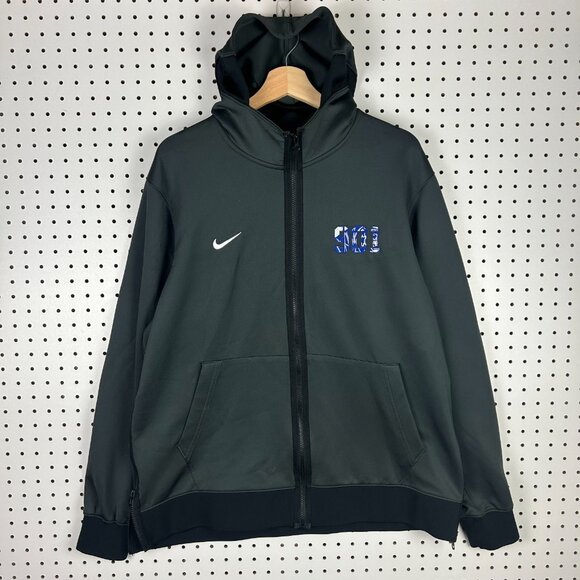 Nike Memphis Tigers Jacket XL Gray 901 Basketball Team Issued Penny Warm Up - Picture 1 of 6